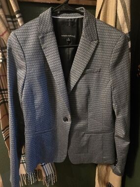 Banana Republic Jaquard Patterned Blazer
